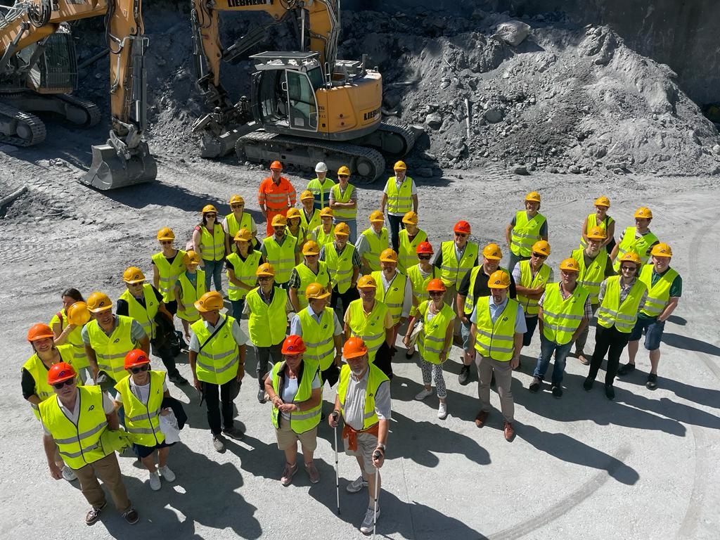 Besichtigung Riedbergtunnel